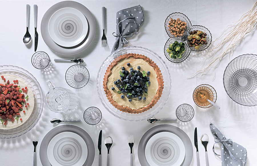 Тортовница Tiffany коралловая Guzzini 19940023 - Вид №4