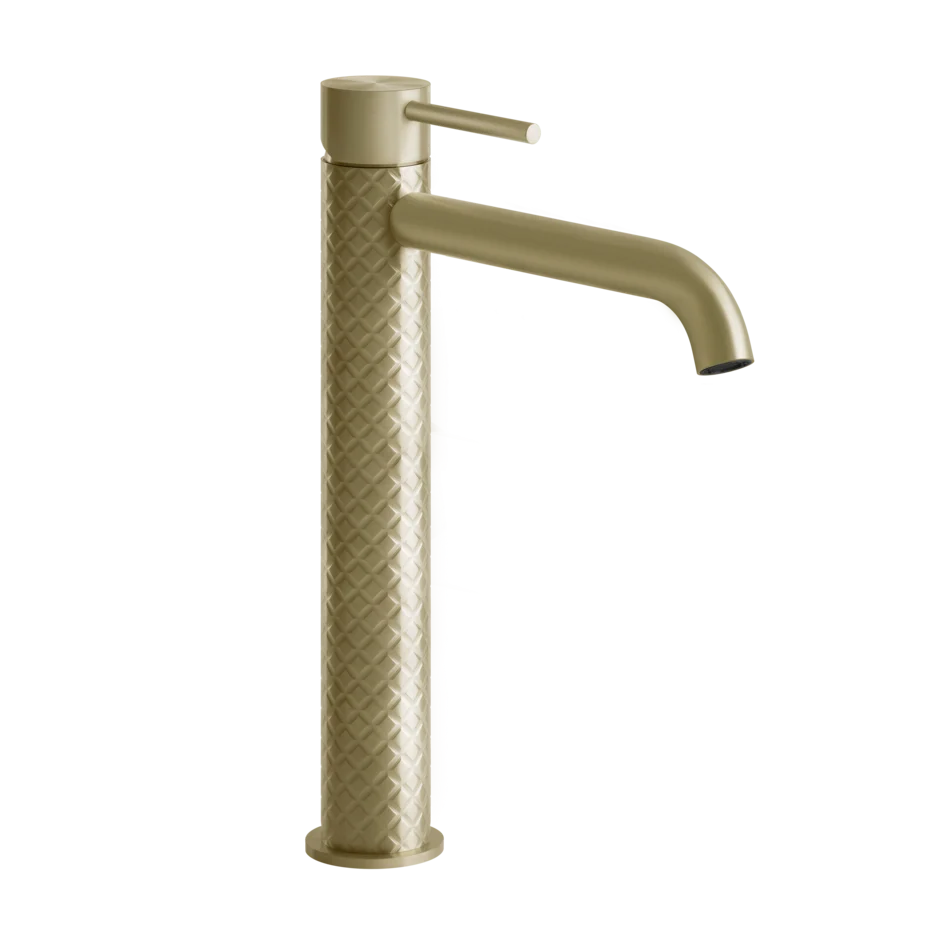 Смеситель для умывальника 54106 727 Gessi Gessi316 ЛАТУНЬ МАТОВАЯ PVD 54106727