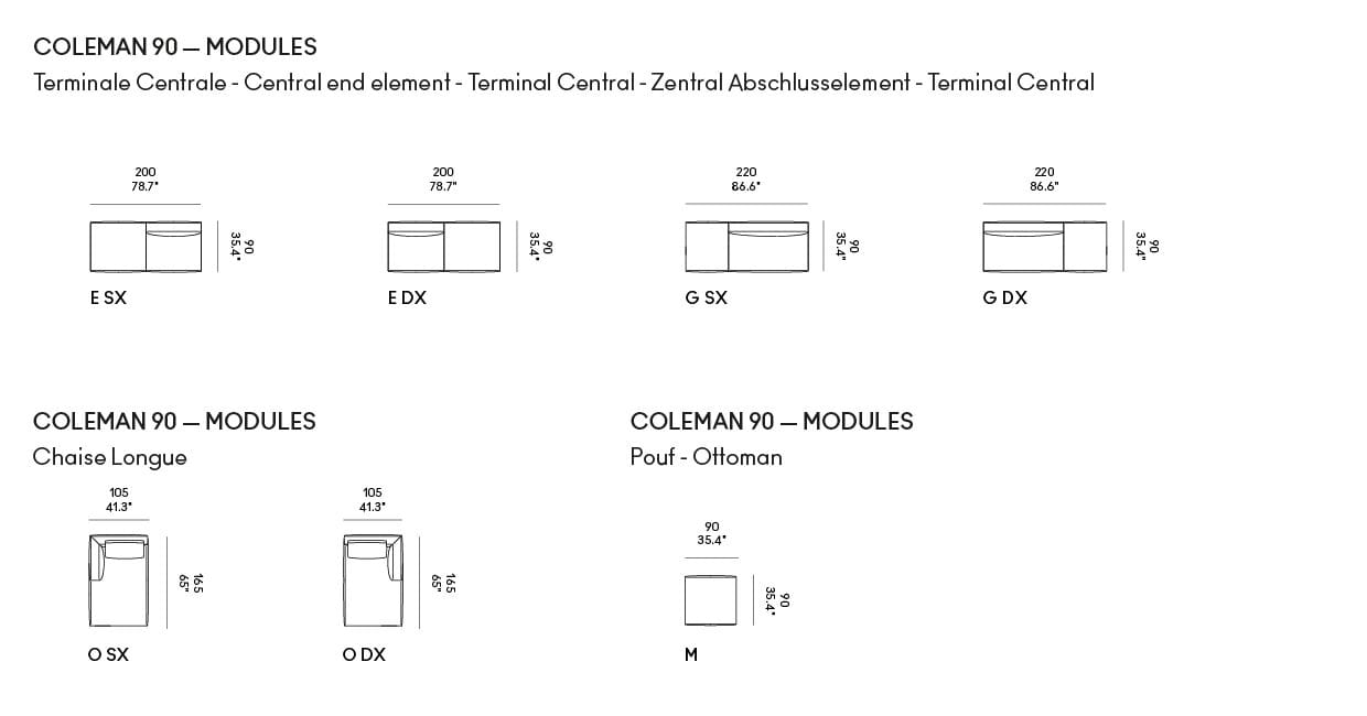 Sectional sofa Casamania & Horm Coleman ARCH-00132596 - Вид №12
