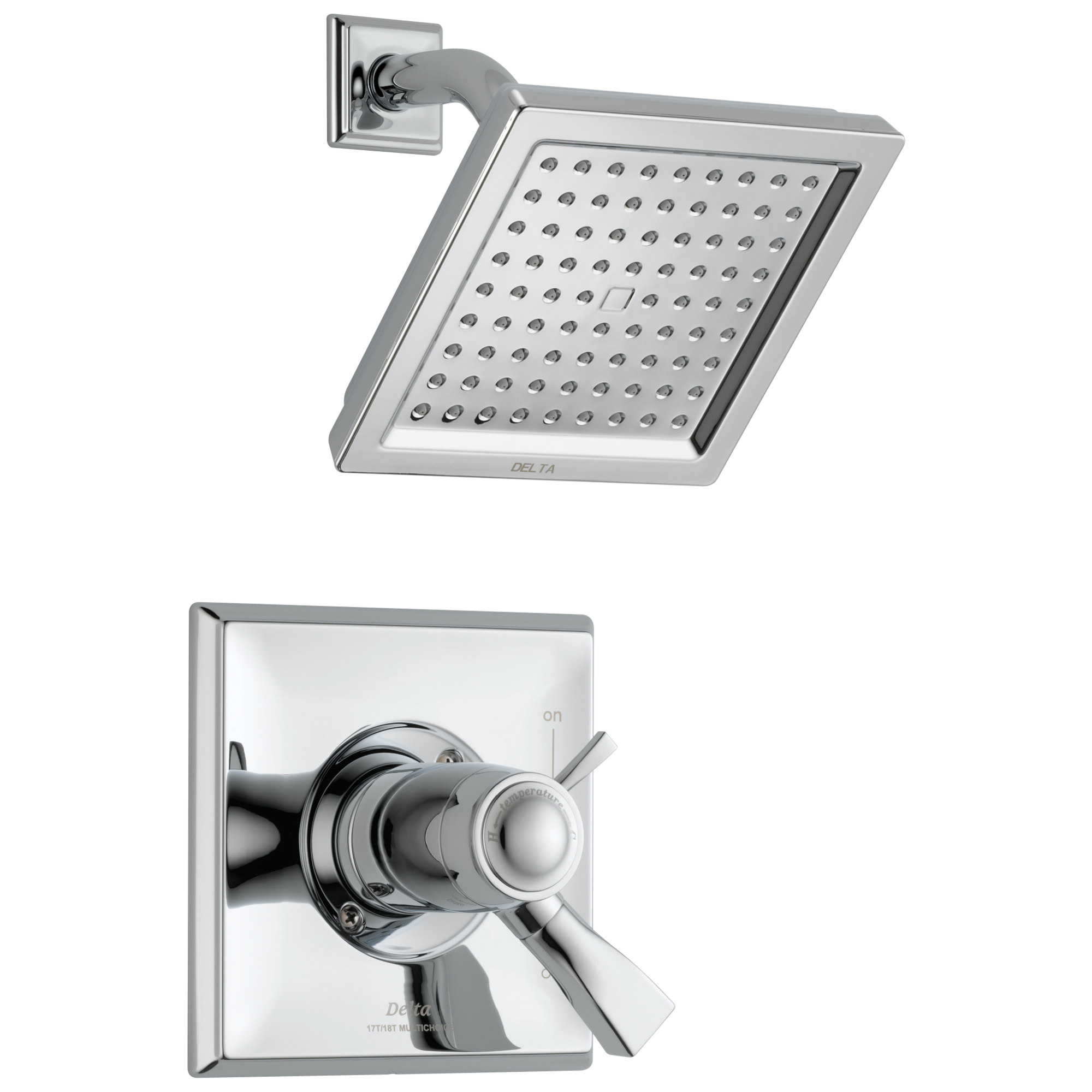 T17T251 Отделка для душа TempAssure® серии 17T Delta Faucet Dryden Хром 