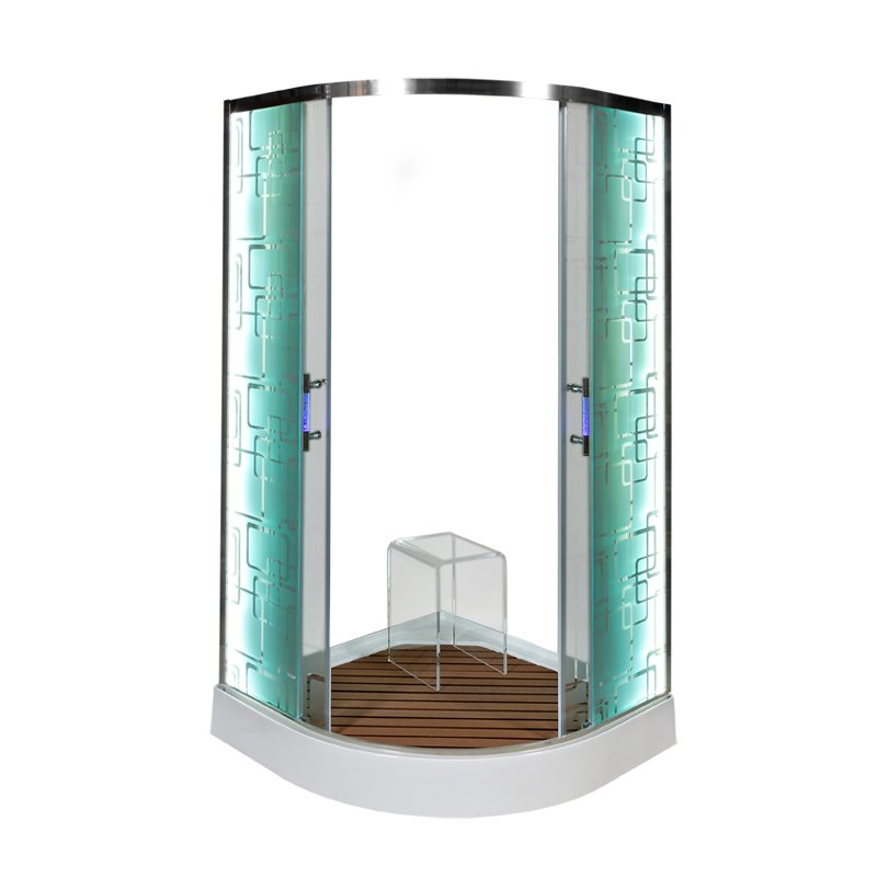 D80S LED Душевая кабина DETO Серия D Душевое ограждение С 09 LED - Вид №2