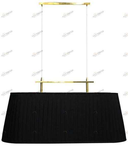 Porustudio Подвесной светильник из ткани и латуни sun-id-1420028