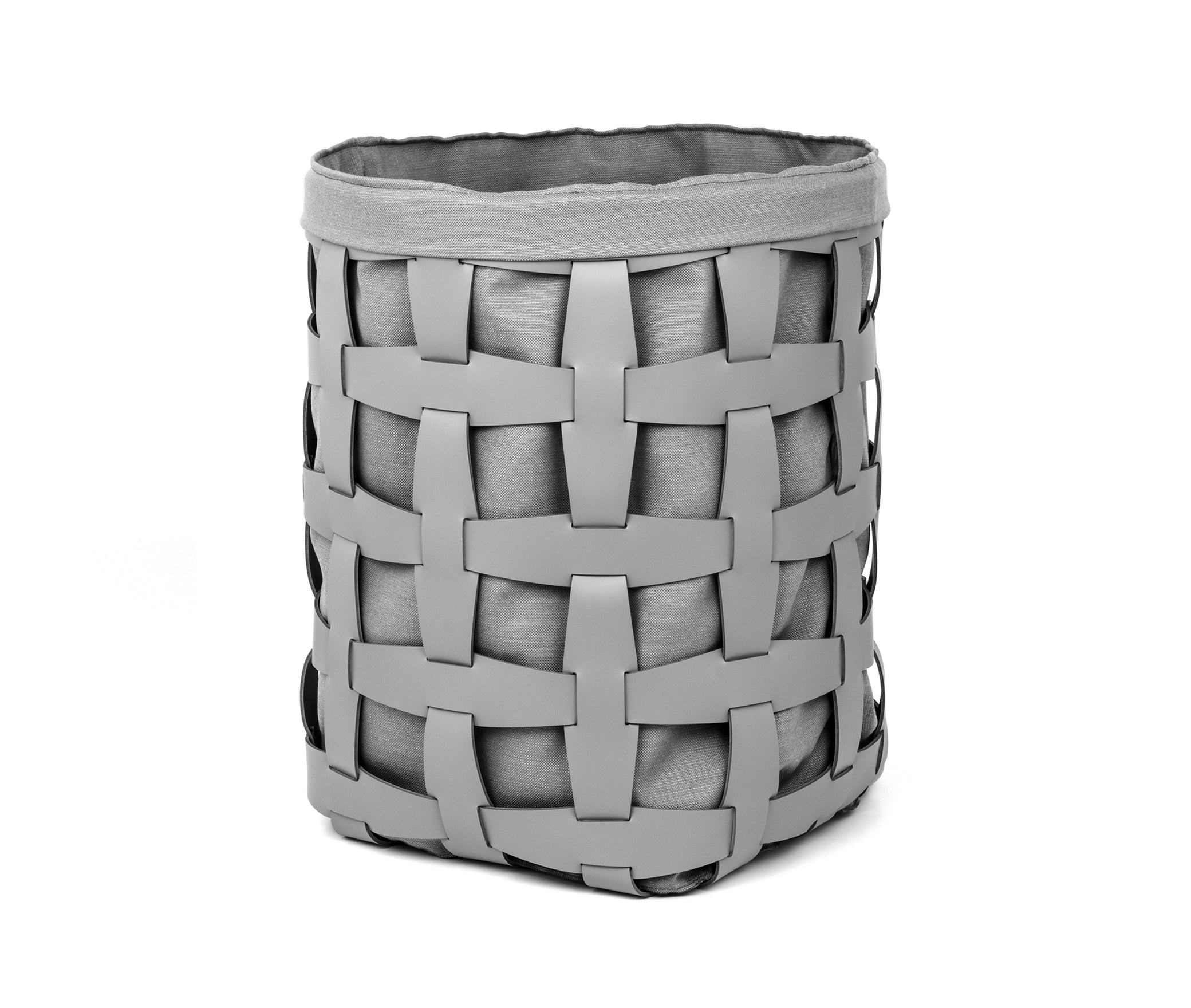 Крючок-корзина - 35X35H43,5 см / регенерированная кожа_темно-серый Pinetti 00.0191.082.055 - Вид №1