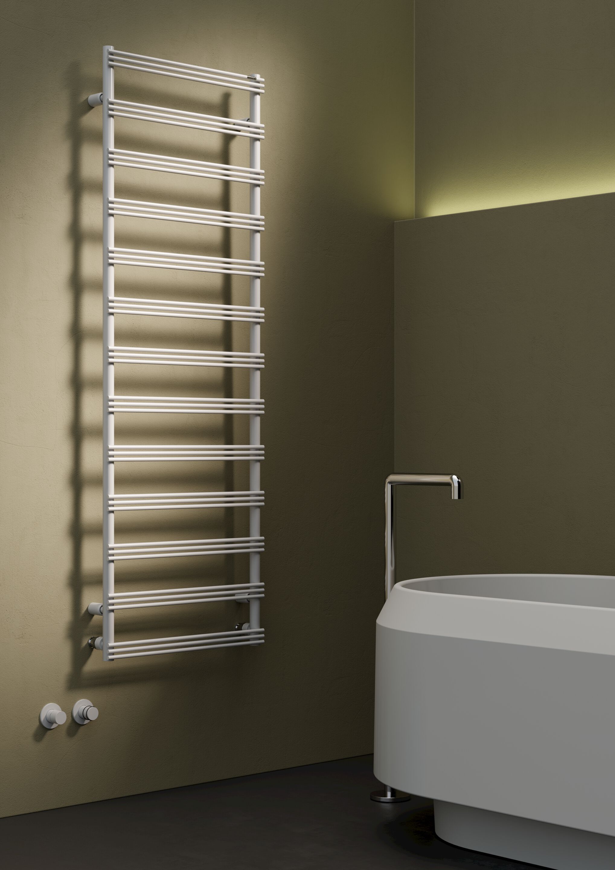 Настенный стальной полотенцесушитель Tubes основы ARCH-00028342 - Вид №4