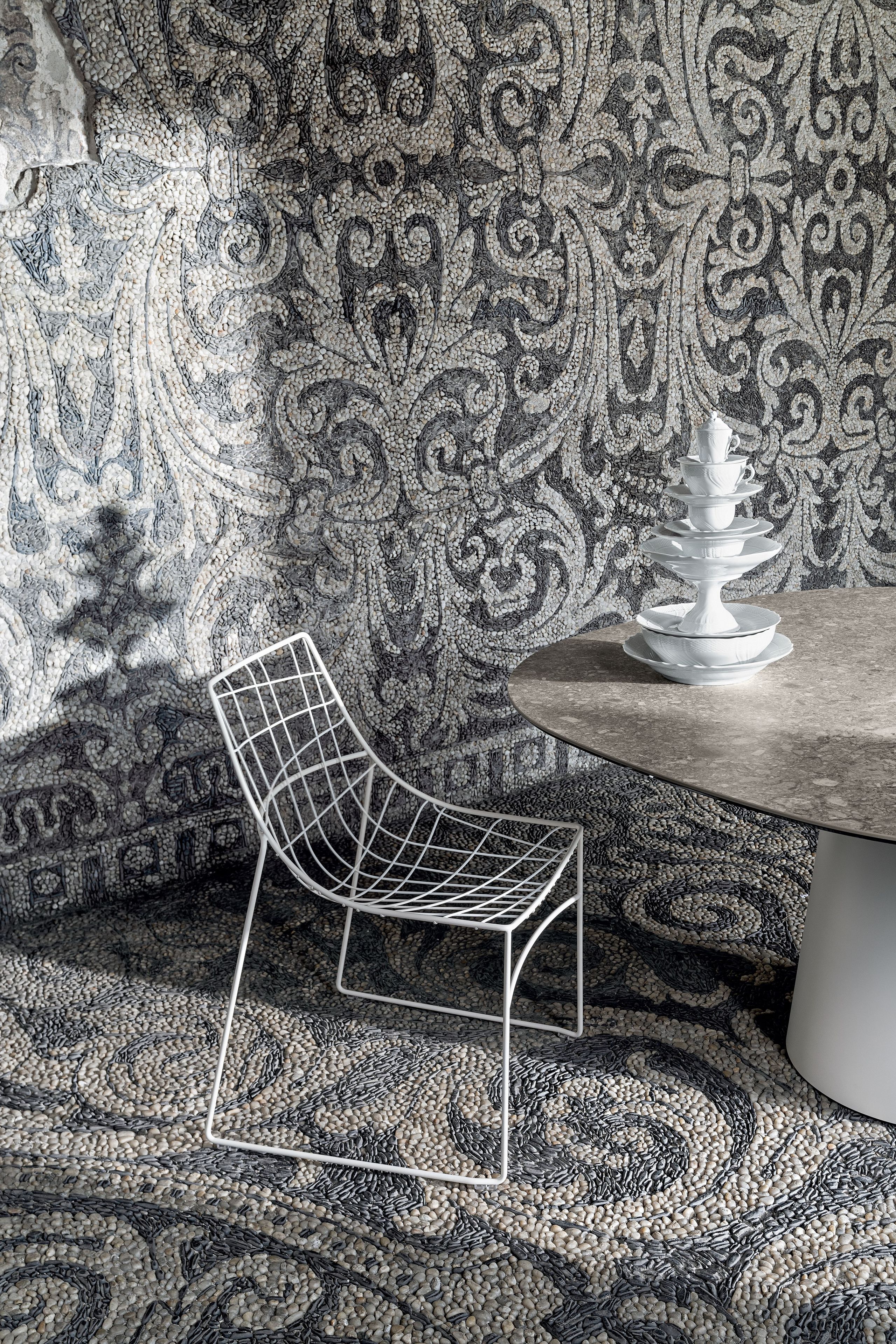 Стол из нержавеющей стали и хрусталя Sovet Italia ARCH-00127874 - Вид №3