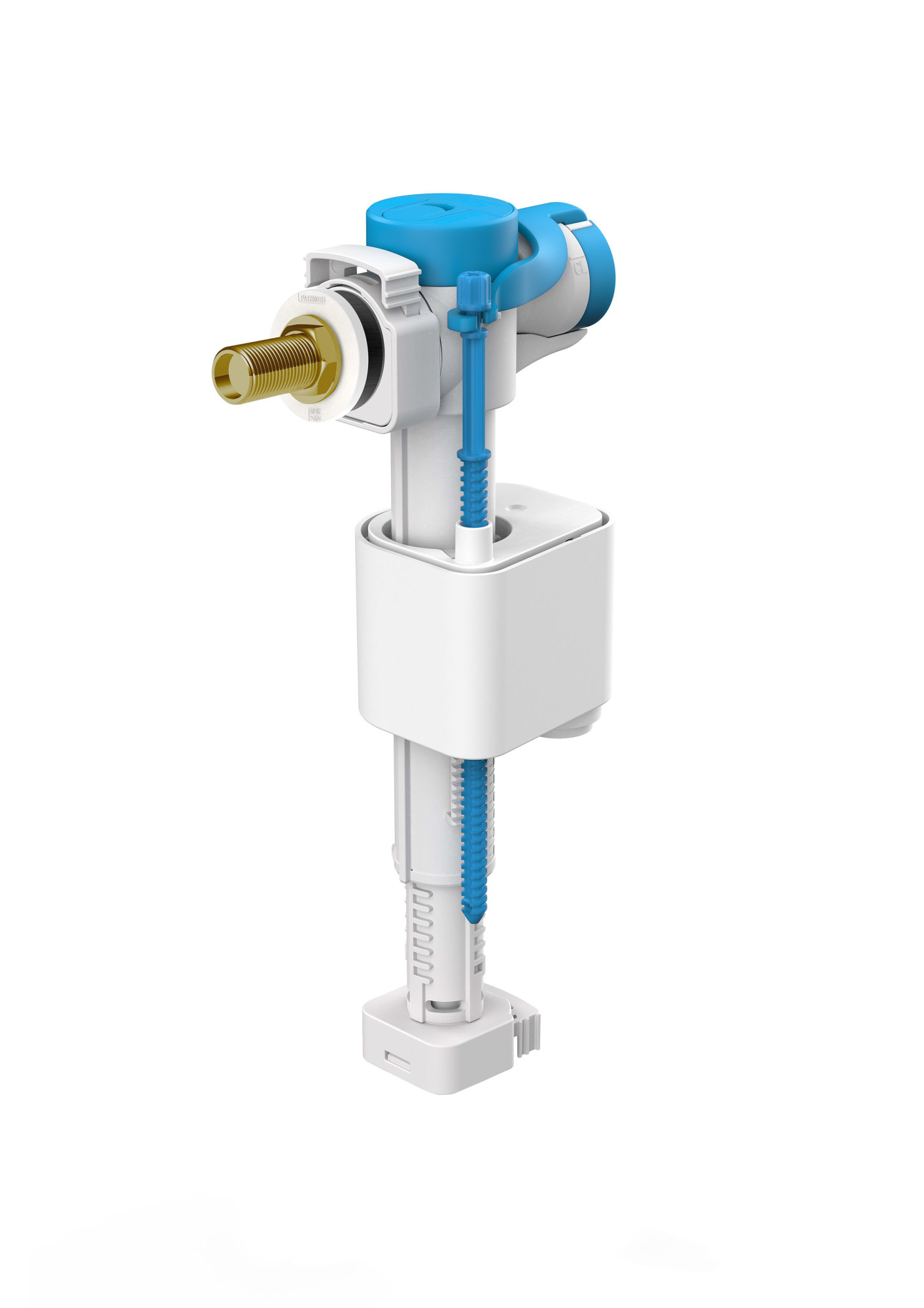 A822509200 Механизм двойной подачи с металлической резьбой. Компактное и быстрое заполнение. ROCA Mecanismos 