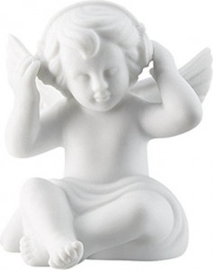 10624807 Rosenthal Фигурка Rosenthal Ангел в наушниках 6см, фарфор Фарфор
