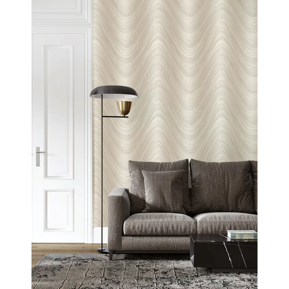 Обои флизелиновые Euro Decor Hypnose коричневые 1.06 м 7029-01 STLM-2068600 - Вид №2