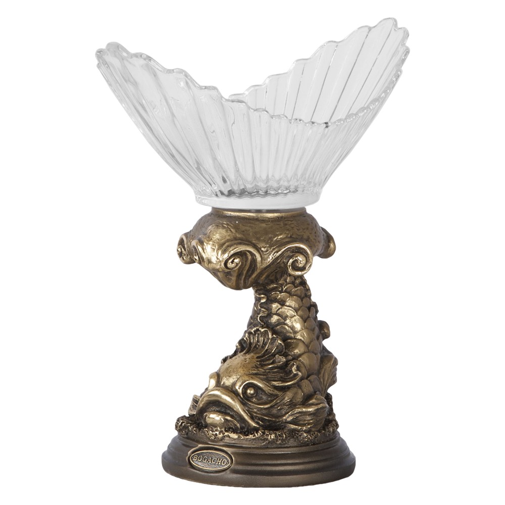 52060 Фруктовница-конфетница Дары моря Бронза BOGACHO 4627139502616 - Вид №2