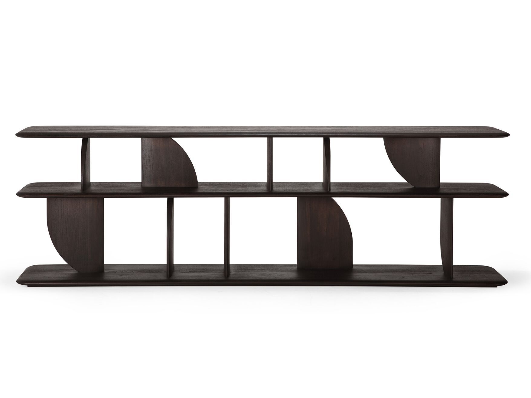 Книжный шкаф из тикового дерева Ethnicraft Geometric ARCH-00122784 - Вид №5