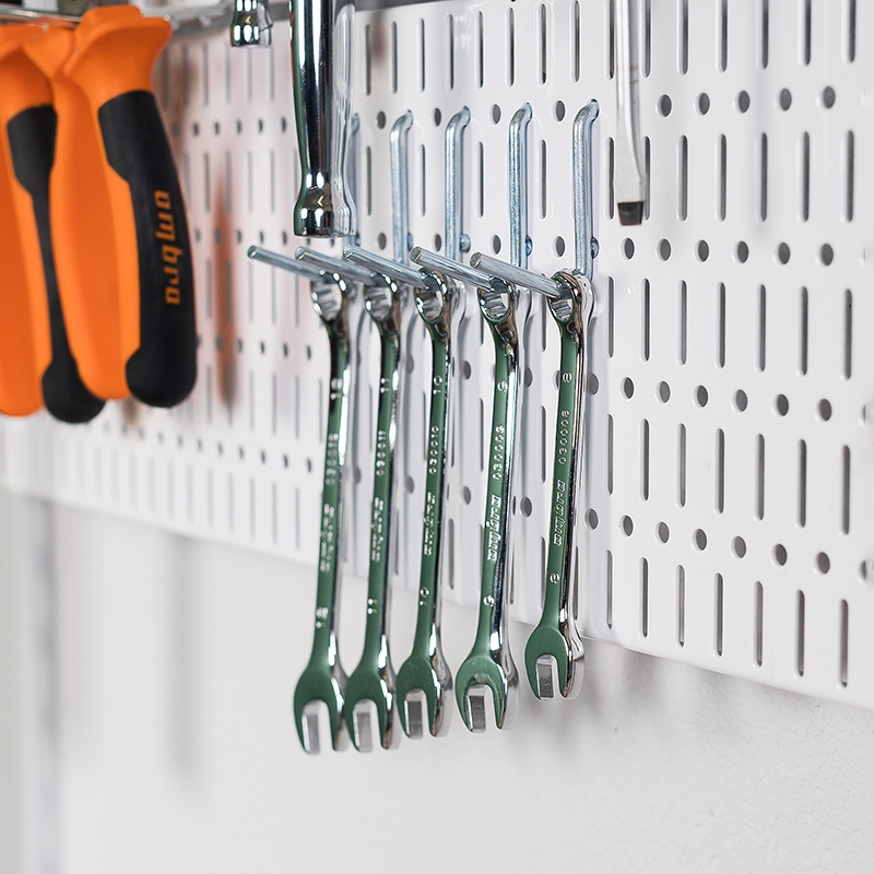 Перфорированная панель , 893х155 мм, белый LJPS0550 Public Steel Россия  - Вид №4