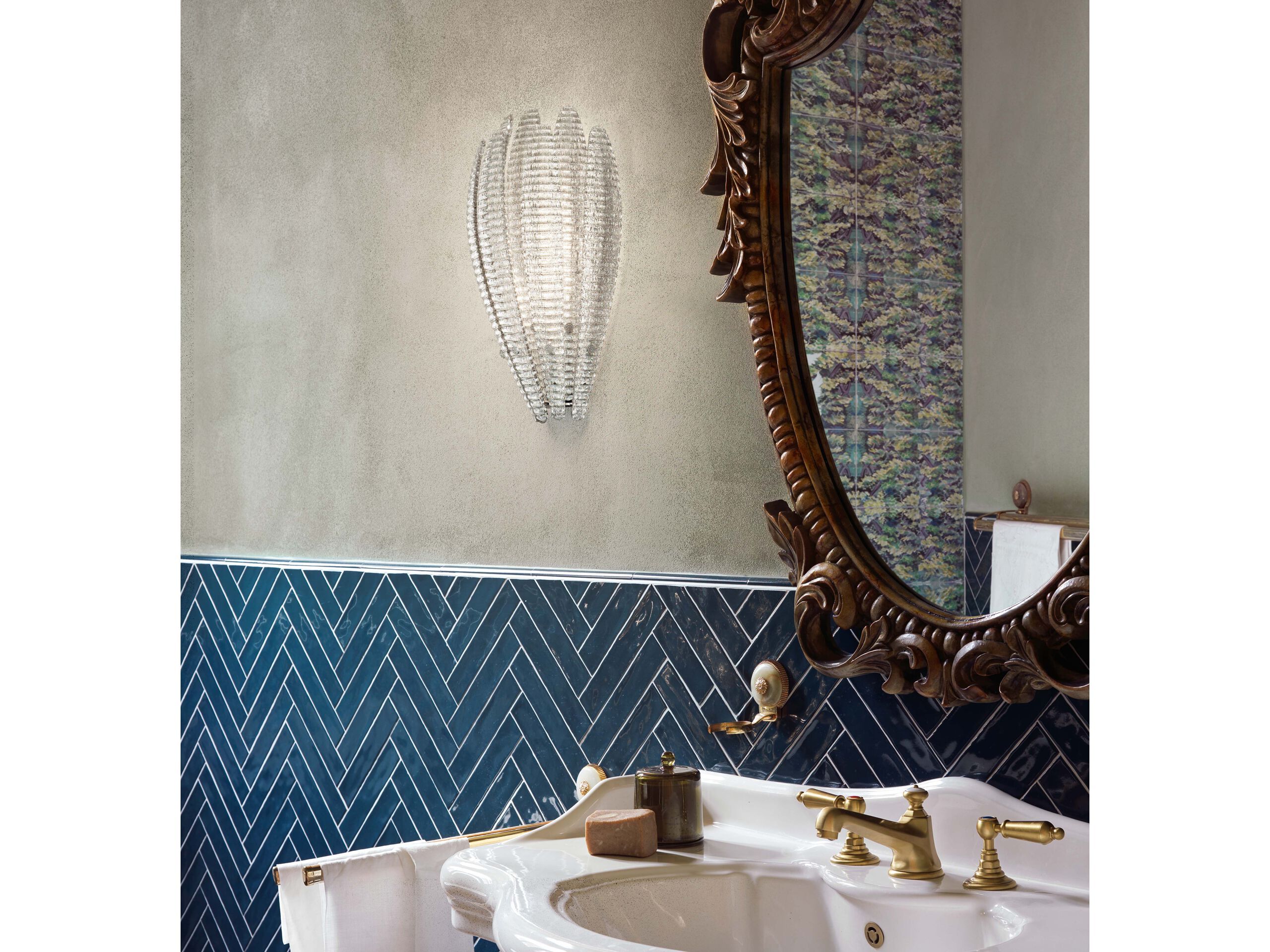 Венецианский Кристалл ручной работы настенный светильник Barovier&Toso Агава ARCH-00105844 - Вид №2