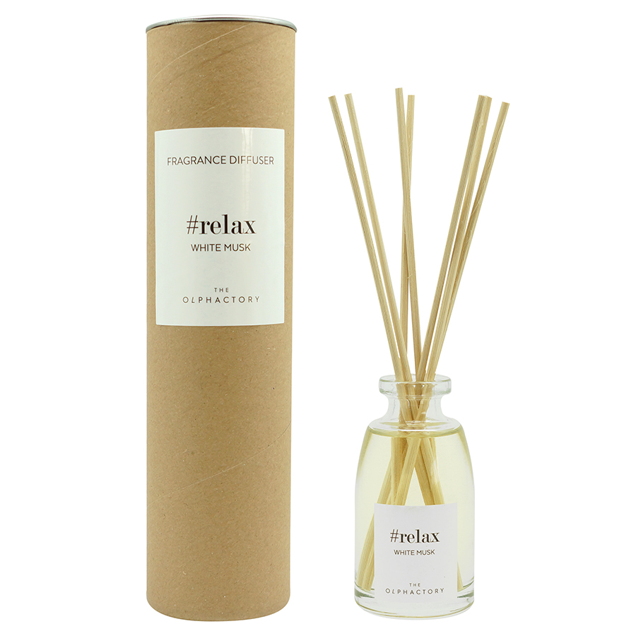 Диффузор ароматический The Olphactory Relax "Белый мускус" 100 мл AMBIENTAIR  00-3895034 Белый  - Вид №5