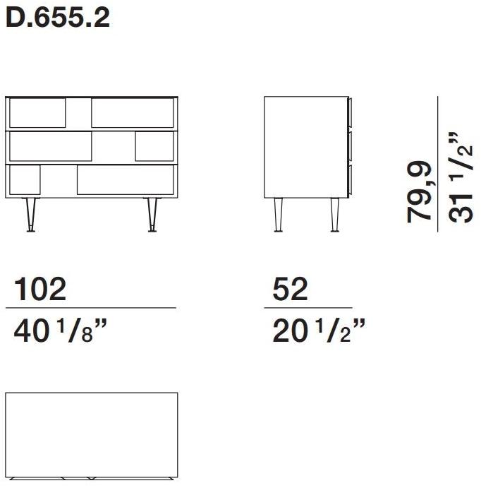Molteni & C. Комод из дерева Heritage sun-id-1479252 - Вид №2