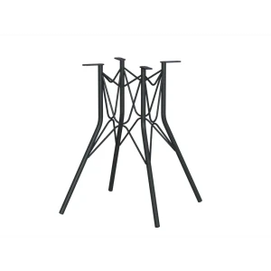 Подстолье для обеденного и письменного стола Паук 73 см металл цвет черный