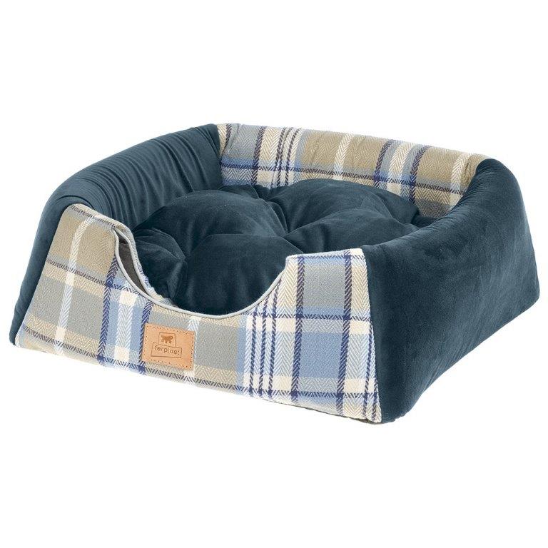 ПР0047065 Домик-трансформер для животных EDINBURGH синий, с двухсторонней подушкой FERPLAST  - Вид №2