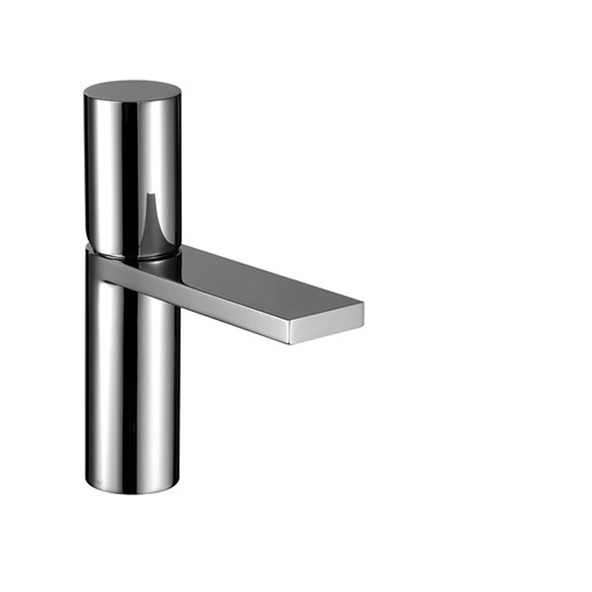 3003WF  Смеситель для раковины на 1 отверстие, удлиненный изливвылет 14,5 см ручка ограничитель потока воды до 5 л/мин при 3 бар подводка без донного клапана Fantini Rubinetti MILANO