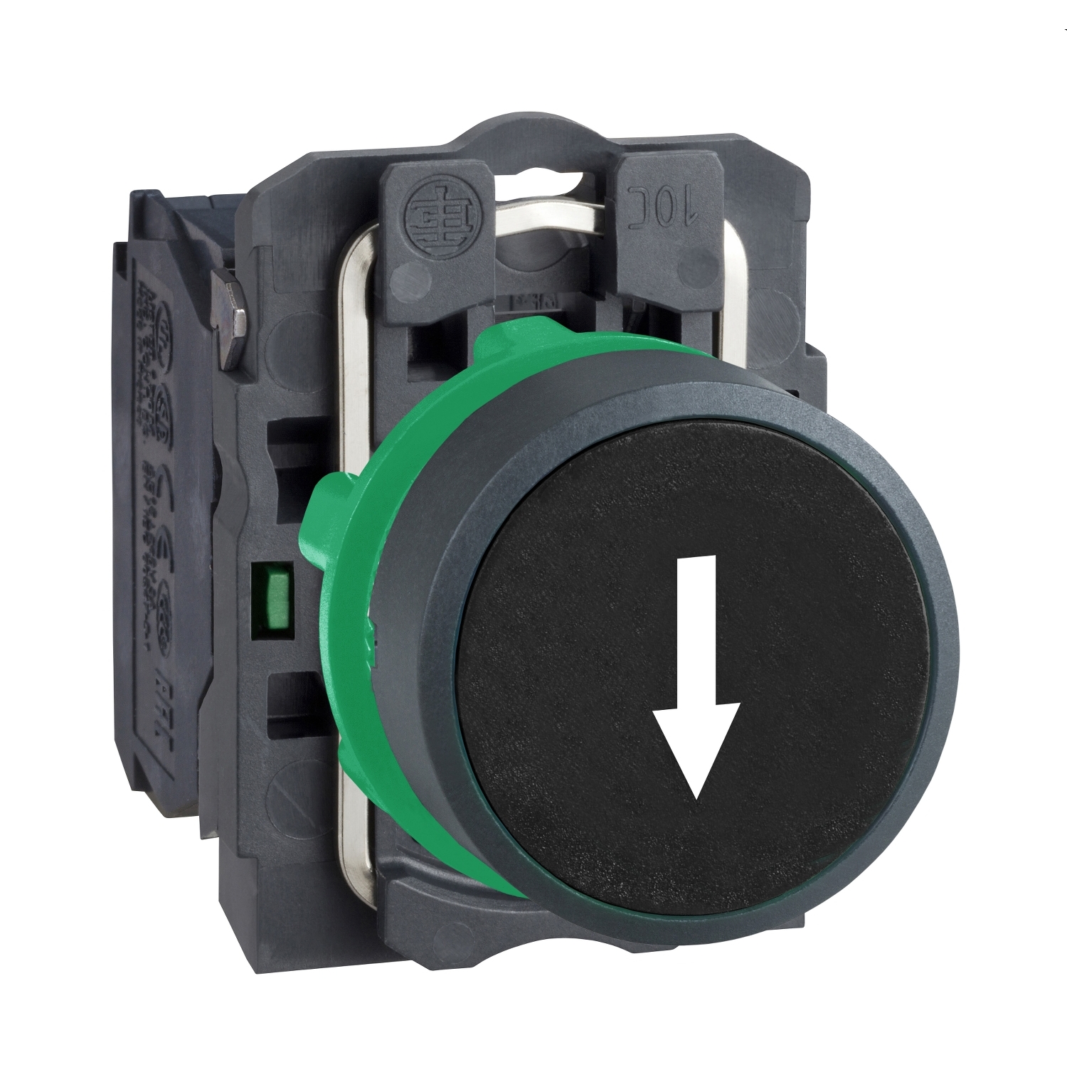 XB5AA3351 Кнопка Harmony 22 мм, IP66, Черный Schneider Electric Кнопки и лампочки 