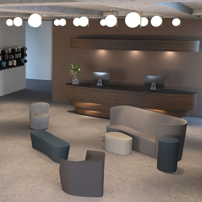 Moroso Кресло из войлока с подлокотниками Taba sun-id-1348432 - Вид №5