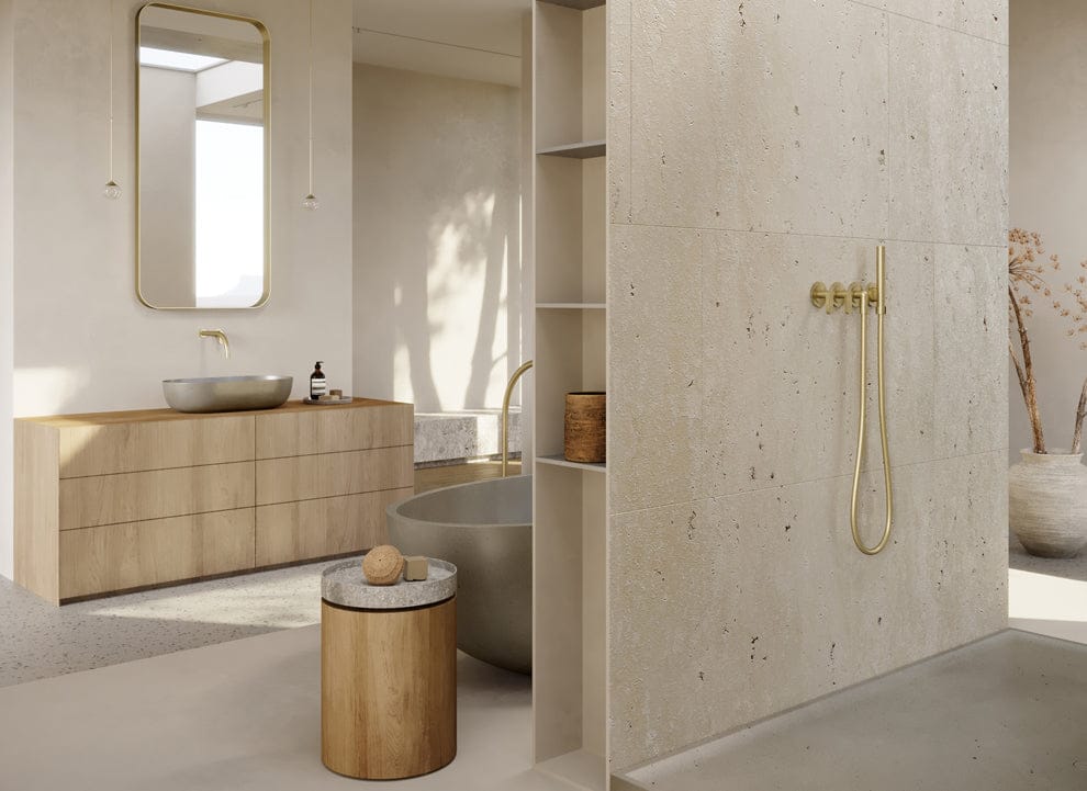 Шкаф для умывальника из массива дерева с ящиками COCOON Maison ARCH-00088802 - Вид №1