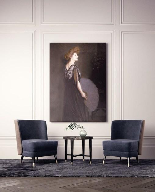 Capital Collection Круглый журнальный столик из мрамора sun-id-1402924 - Вид №1