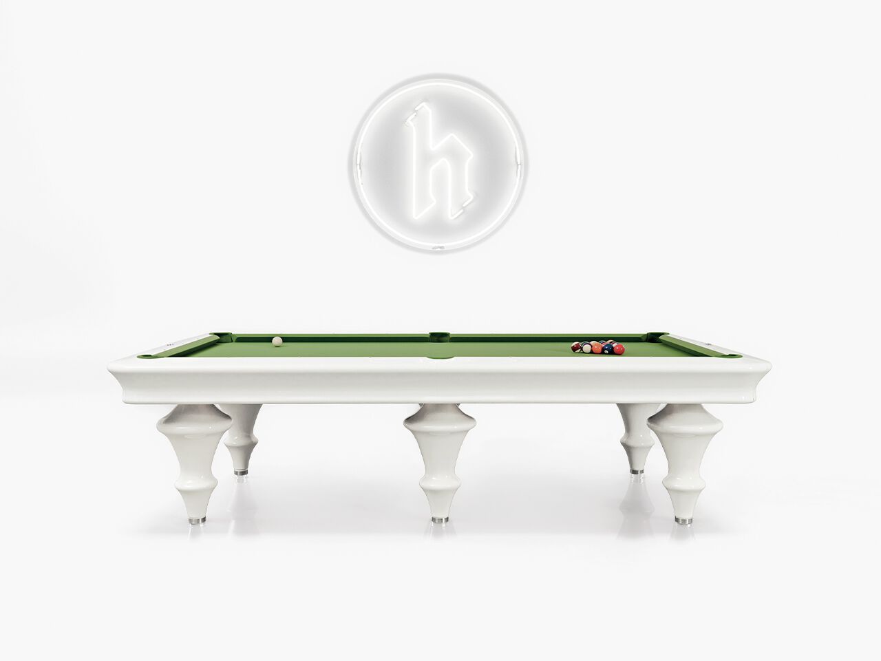 Прямоугольный бильярдный стол из массива дерева Hermelin biliardi современные игровые столы ARCH-00065513 - Вид №2