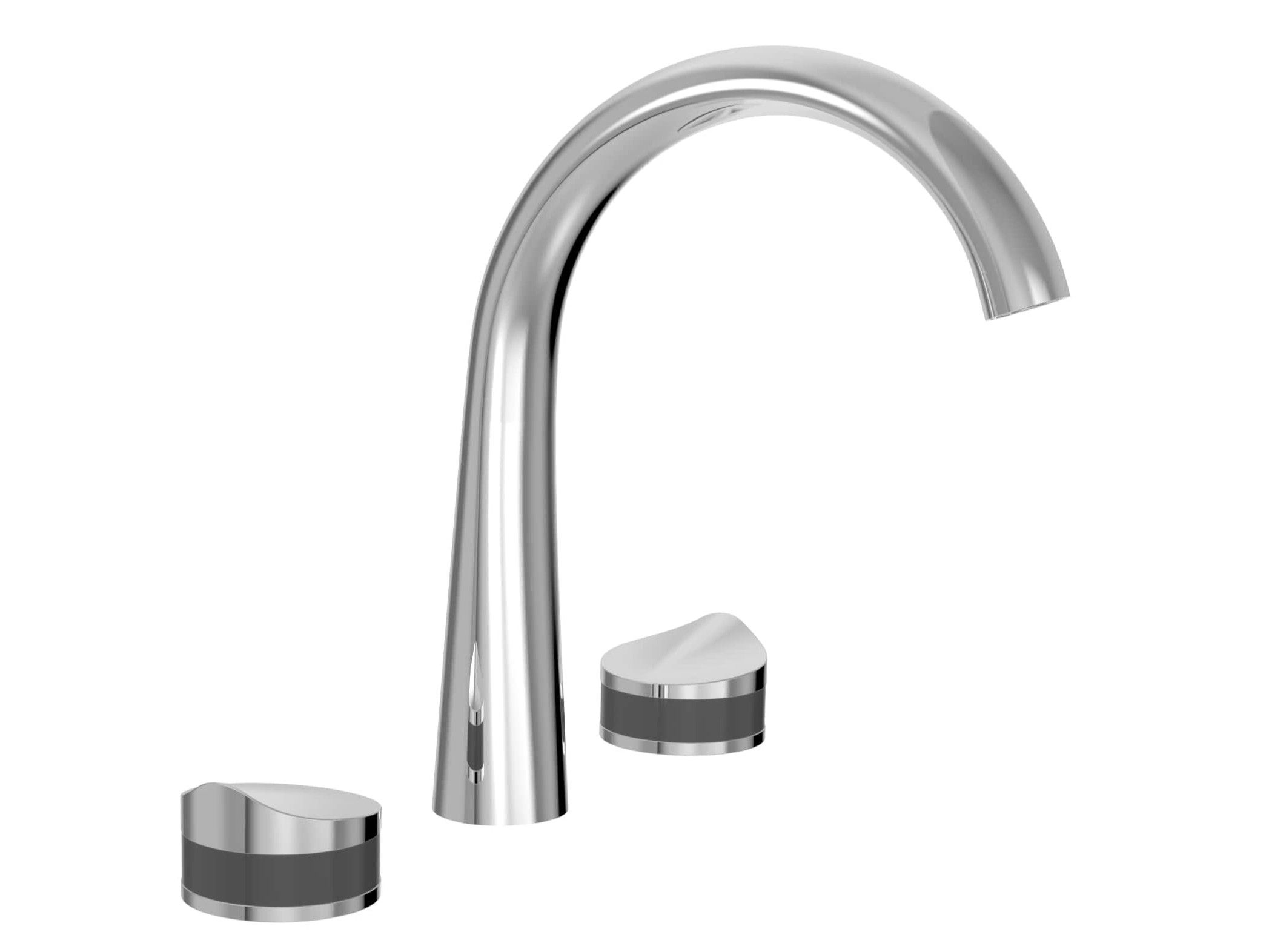 Смеситель для раковины с 3 отверстиями и отдельными розетками BARIL Flora B47 ARCH-00114595 - Вид №1