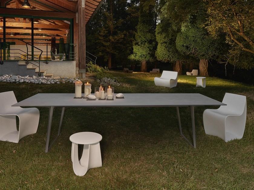 MDF Italia Прямоугольный садовый стол из савойского камня Axy sun-id-1458582 - Вид №2