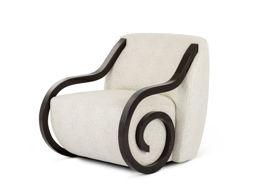 Тканевое кресло с подлокотниками JOSÉ LEITE DE CASTRO CARMINA ARCH-00094979