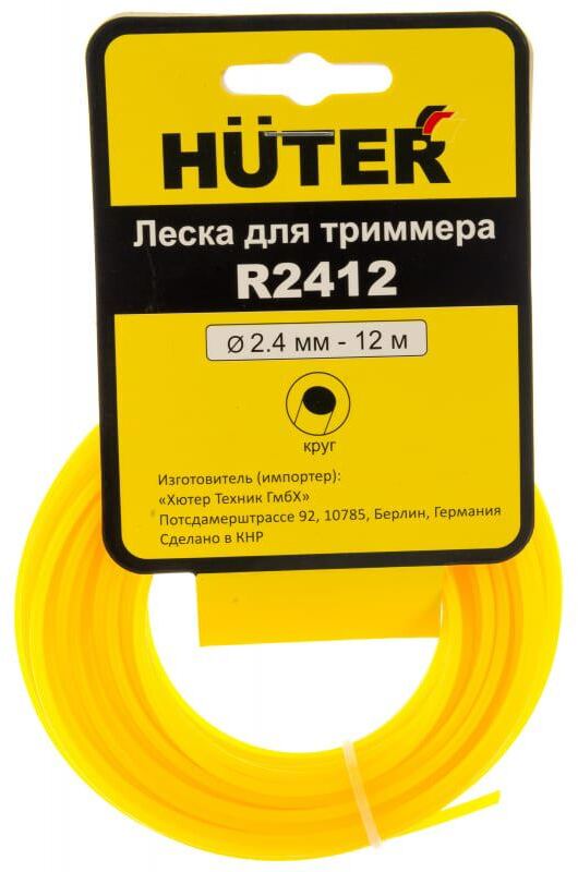 91021097 Леска для триммера R2412 круг STLM-0444726 HUTER