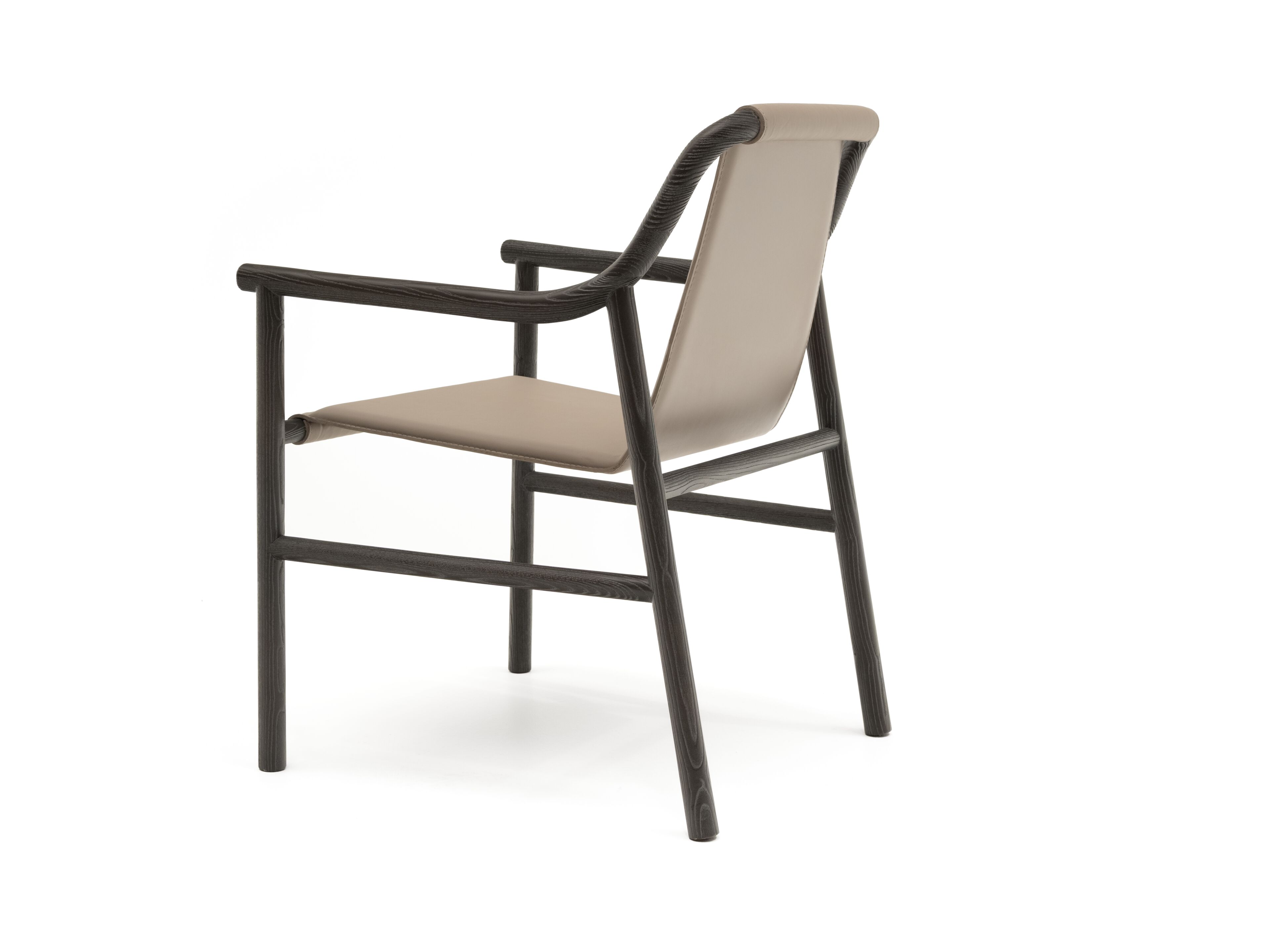 Кожаный стул с подлокотниками Enne ALVA ARCH-00077388 - Вид №4