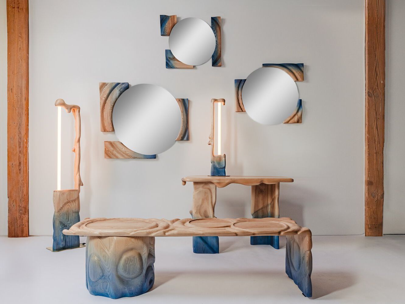 Скамья из ясеня LO Contemporary The Blueprint ARCH-00057255 - Вид №1