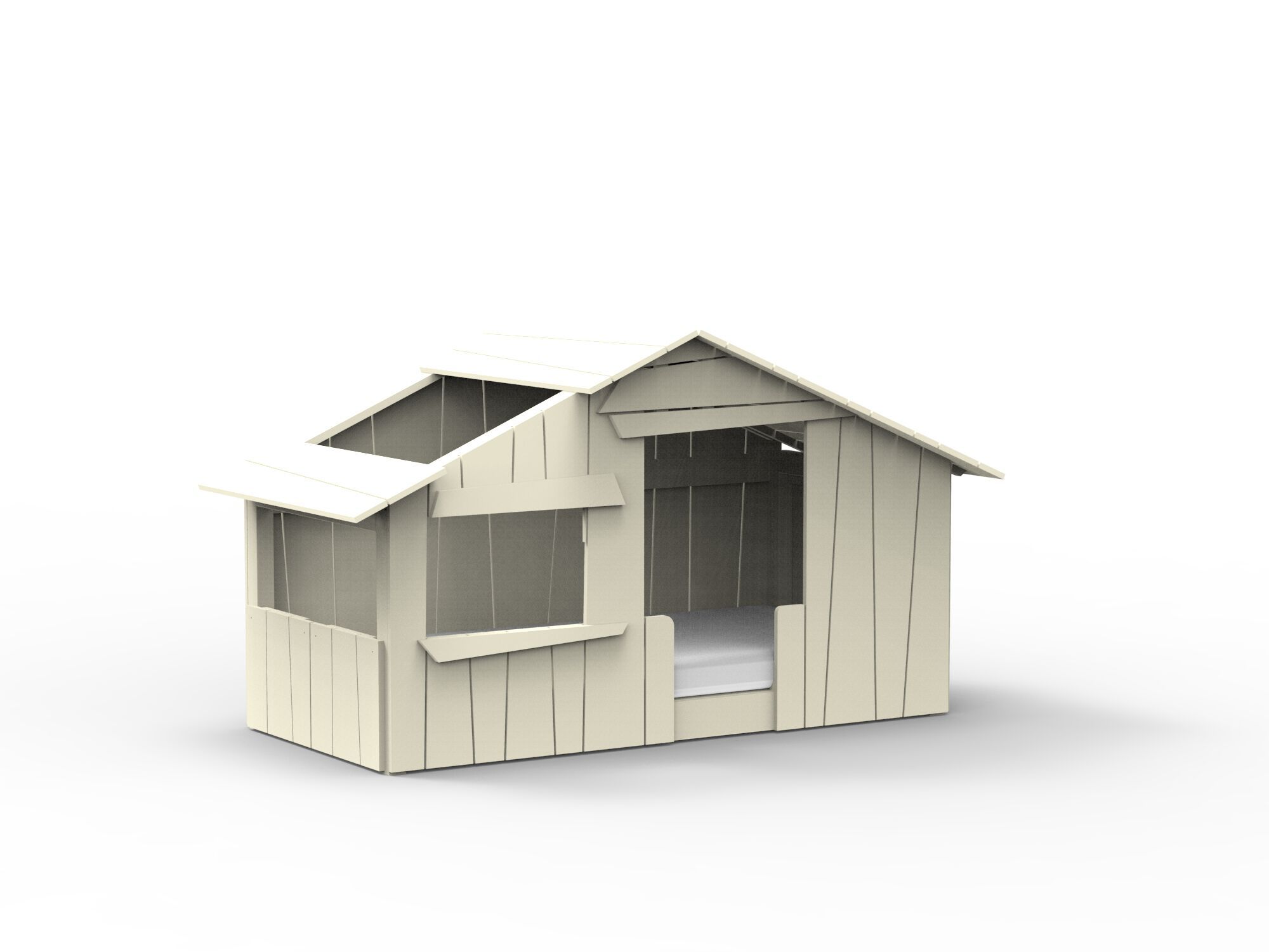 Кровать МДФ Mathy by Bols КРОВАТИ И ГОРКИ ДЛЯ ДОМИКОВ НА ДЕРЕВЕ ARCH-00005148 - Вид №1