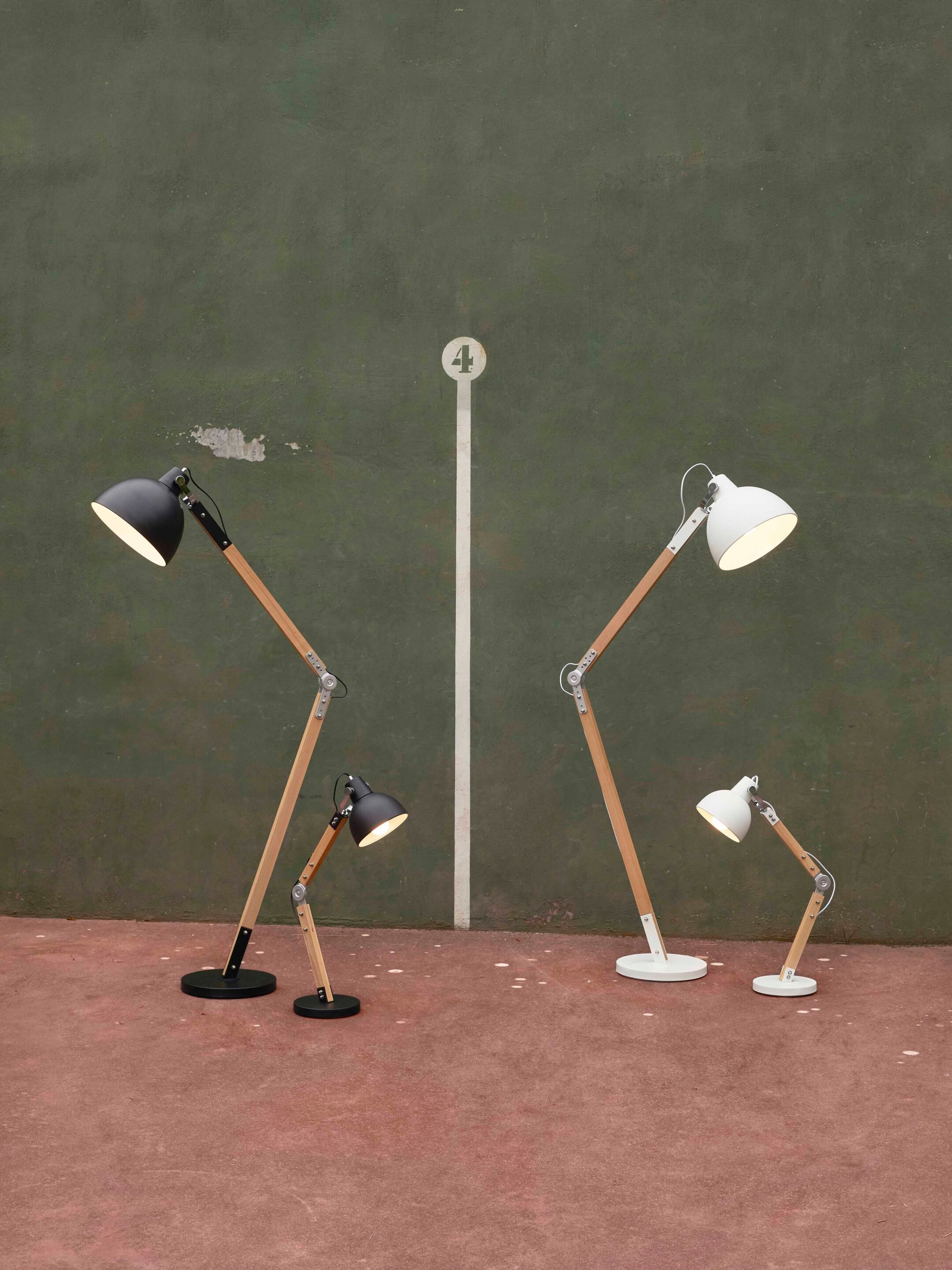 Настольная лампа из стали и дерева Pilma Денвер ARCH-00121619 - Вид №3