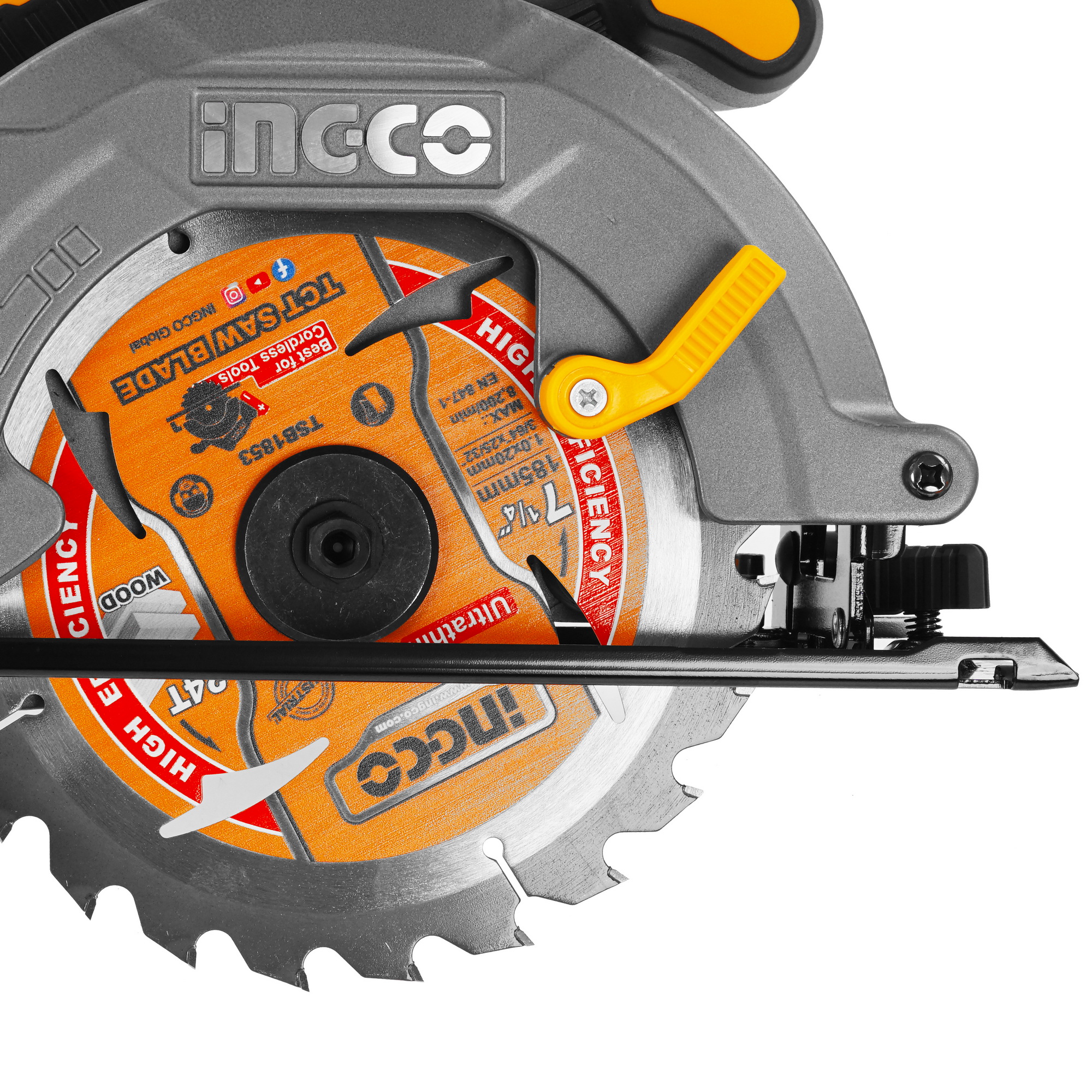 Пила дисковая INGCO CSLI18511 9213721 STDN-0094043 - Вид №5