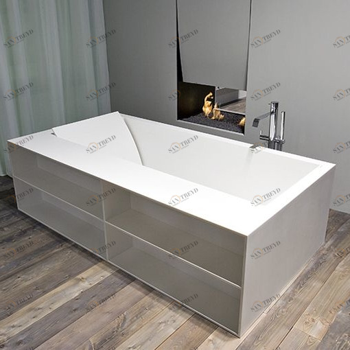 Ванна отдельно стоящая BIBLIO53-4 Antonio Lupi BIBLIO L=180 см Antoniolupi BIBLIO534
