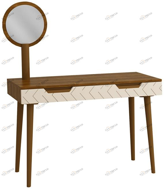 2771 Стол туалетный Сканди Бежевый R-HOME 4003454h_Беж + 400345h_Грей