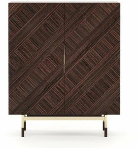 Laskasas Комод деревянный с распашными дверцами Claud