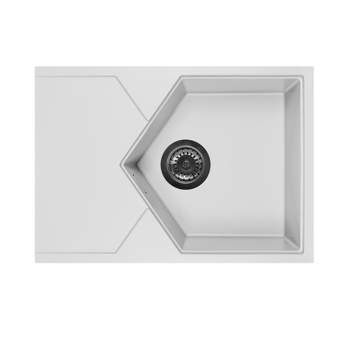 Кухонная мойка Kit Kraken Sea 45 White 