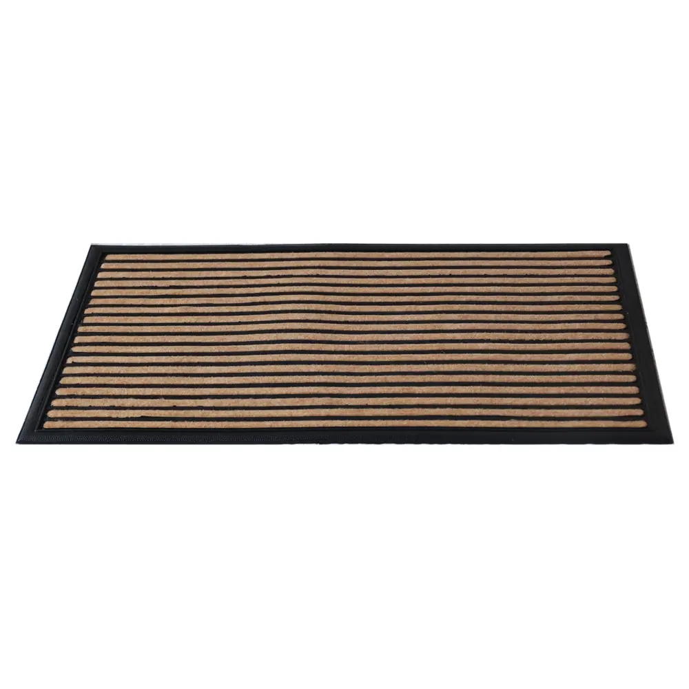 Коврик грязезащитный полиэстер Bali A4 45x75 см цвет бежевый Santreyd STLM-2132953 - Вид №1