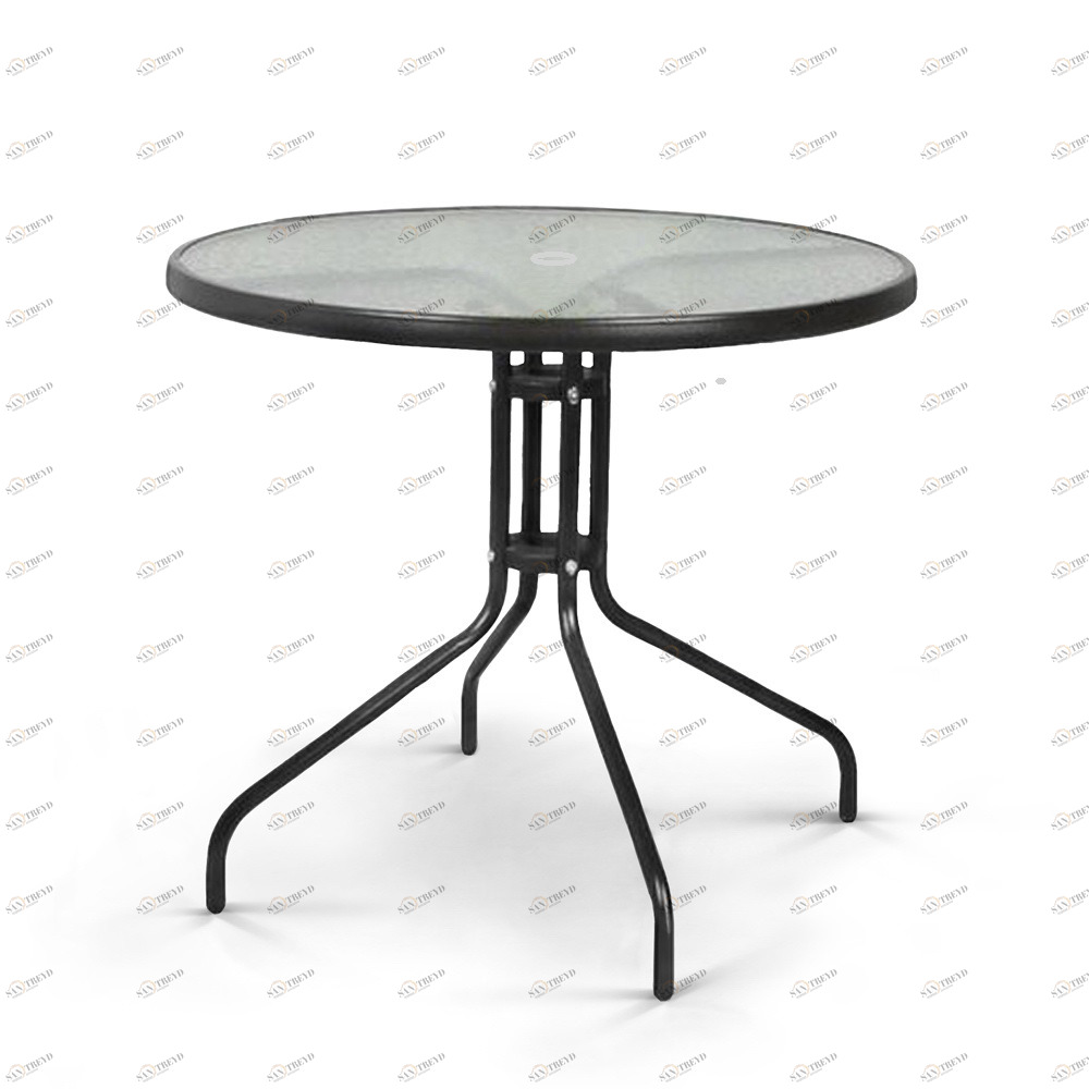 Стол круглый серый "Николь" AFINA МЕБЕЛЬ ДЛЯ ЛЕТНЕГО КАФЕ 130419 Серый 