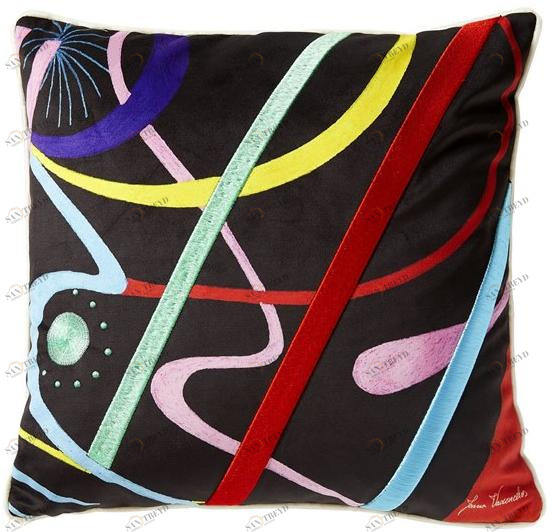 Roche Bobois Квадратная подушка из бархата Bombom sun-id-1406081