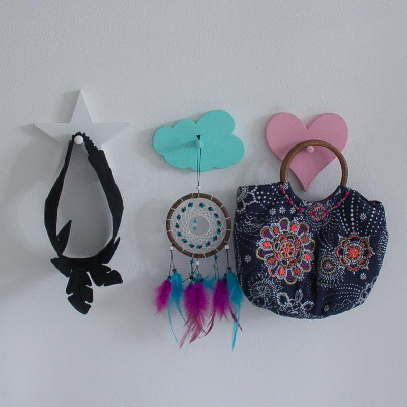 Крючок-вешалка белый настенный "Звездочка" VAMVIGVAM  281536 Белый Santreyd  - Вид №4