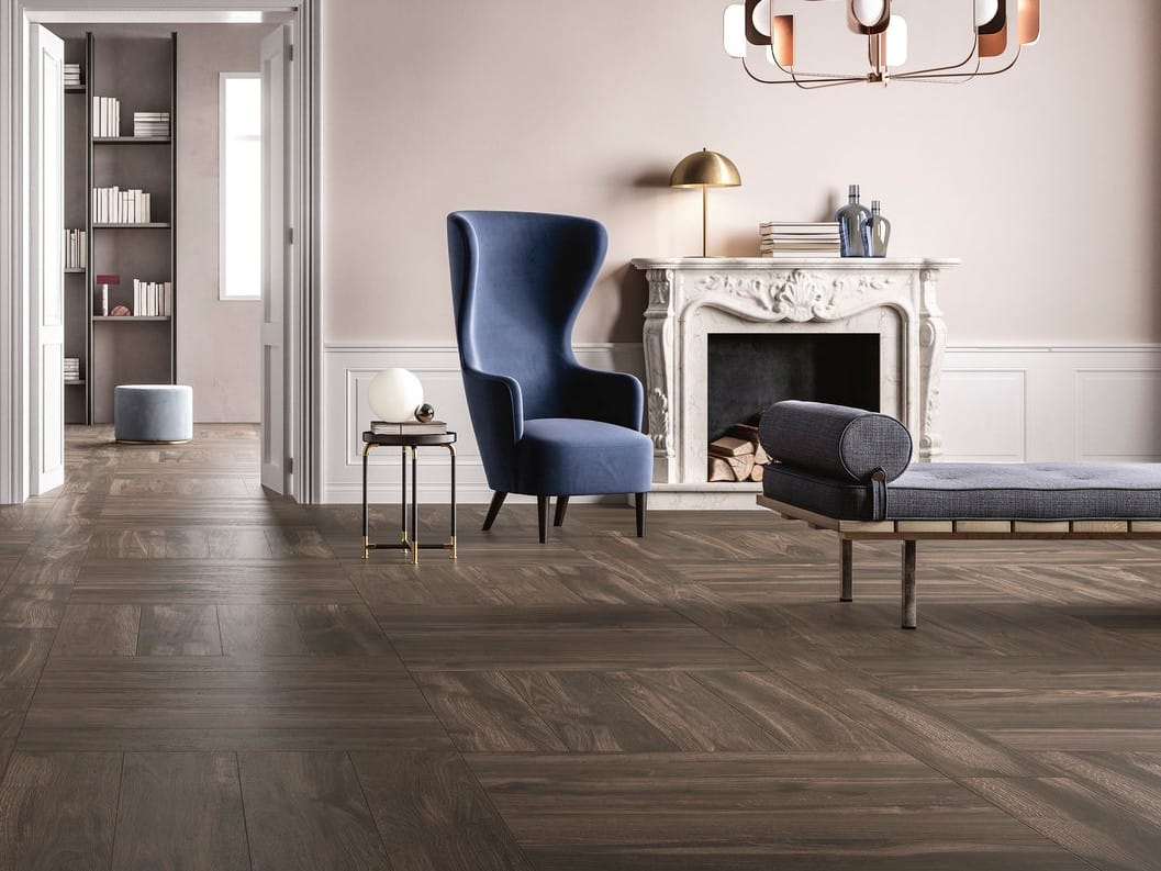 Пол / облицовка керамогранита под дерево Fiandre Bois urbain ARCH-00118456