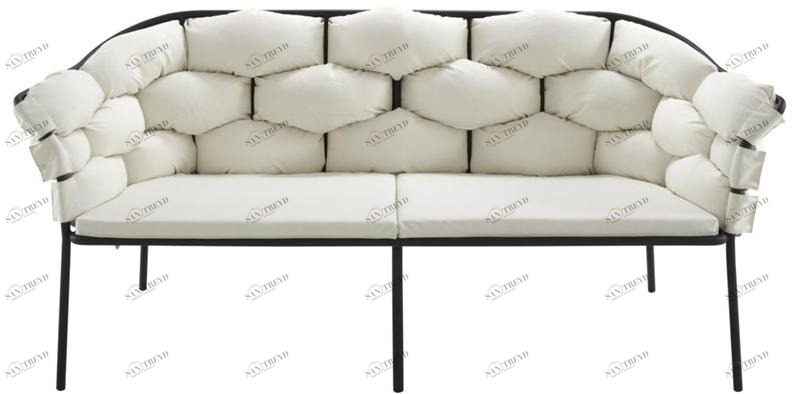 Ligne Roset 2-местный тканевый садовый диван Serpentine 10262096-10262097