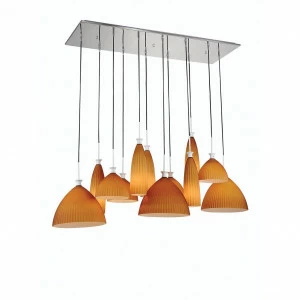 Подвесная люстра Lightstar Simple Light 810 810223 LIGHTSTAR ДИЗАЙНЕРСКИЕ, SIMPLE LIGHT 056303 Оранжевый