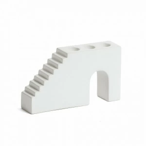 Подсвечник керамический белый Anteia от La Forma LA FORMA ANTEIA 00-3865129 Белый