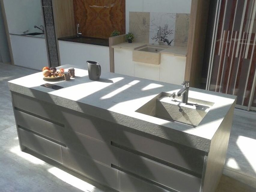 Столешницы для кухни - Бетон рувида LIGRON LIST304 4057 - Вид №19