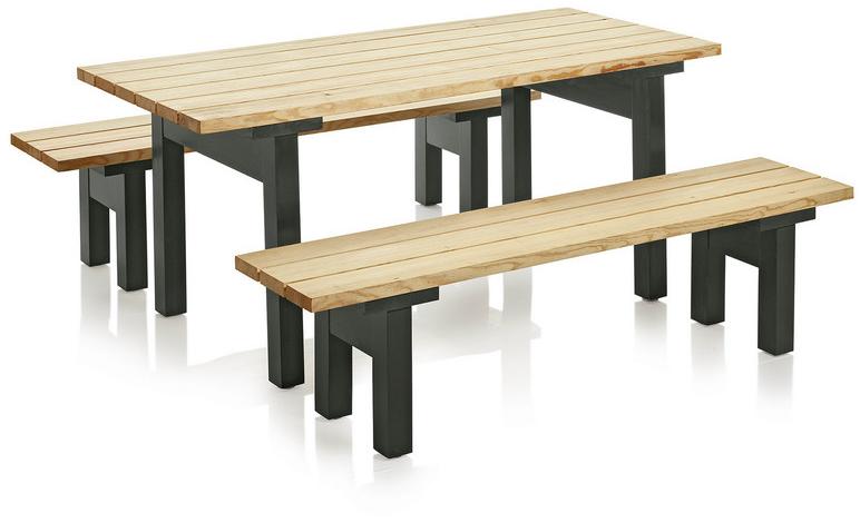 Nola Industrier Стол для пикника из сосны Bakgård sun-id-1454374 - Вид №1