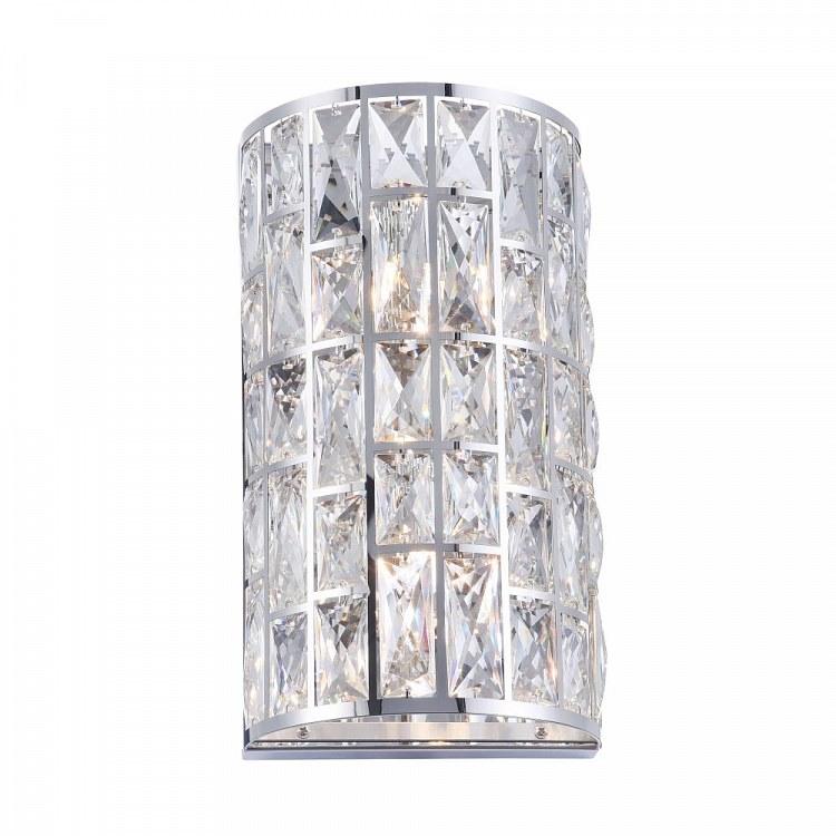 MAYTONI Настенный светильник с кристаллами прямого света Gelid Mod184-wl - Вид №1